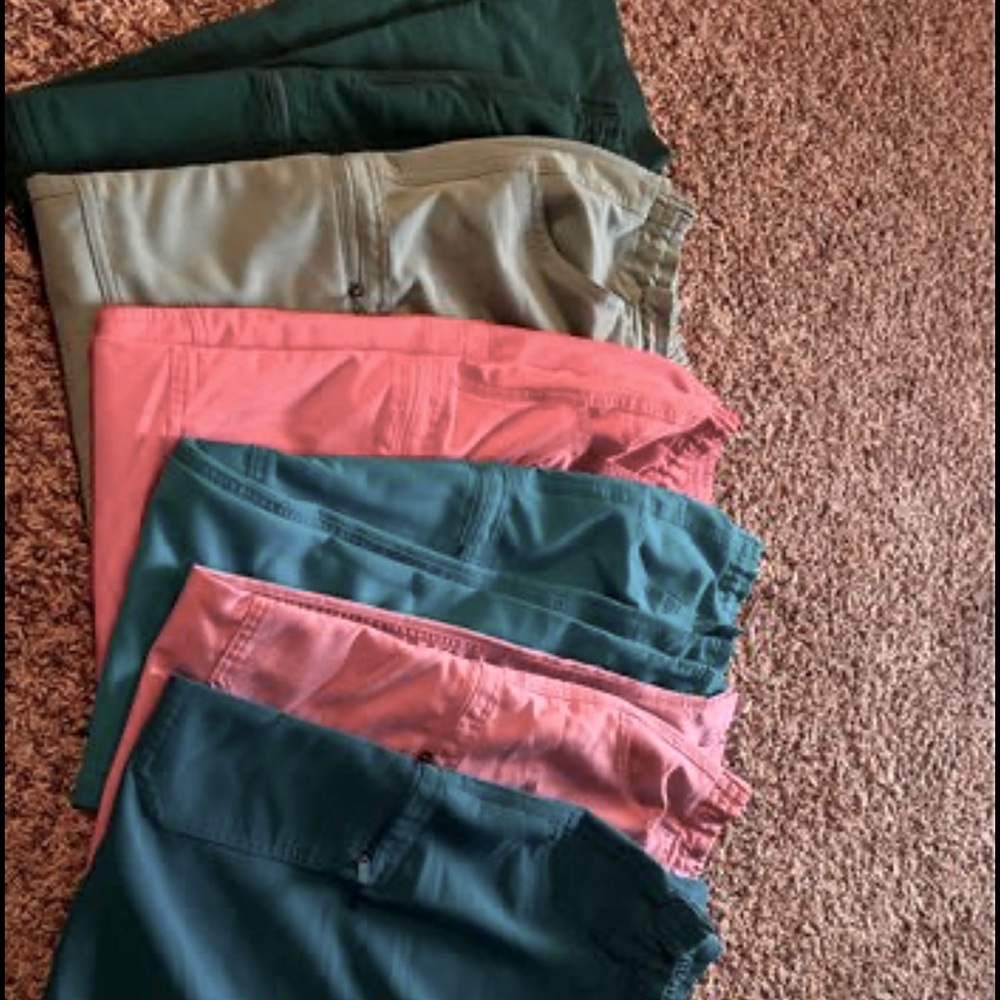 Lot of 6 size small Fig scrub pants